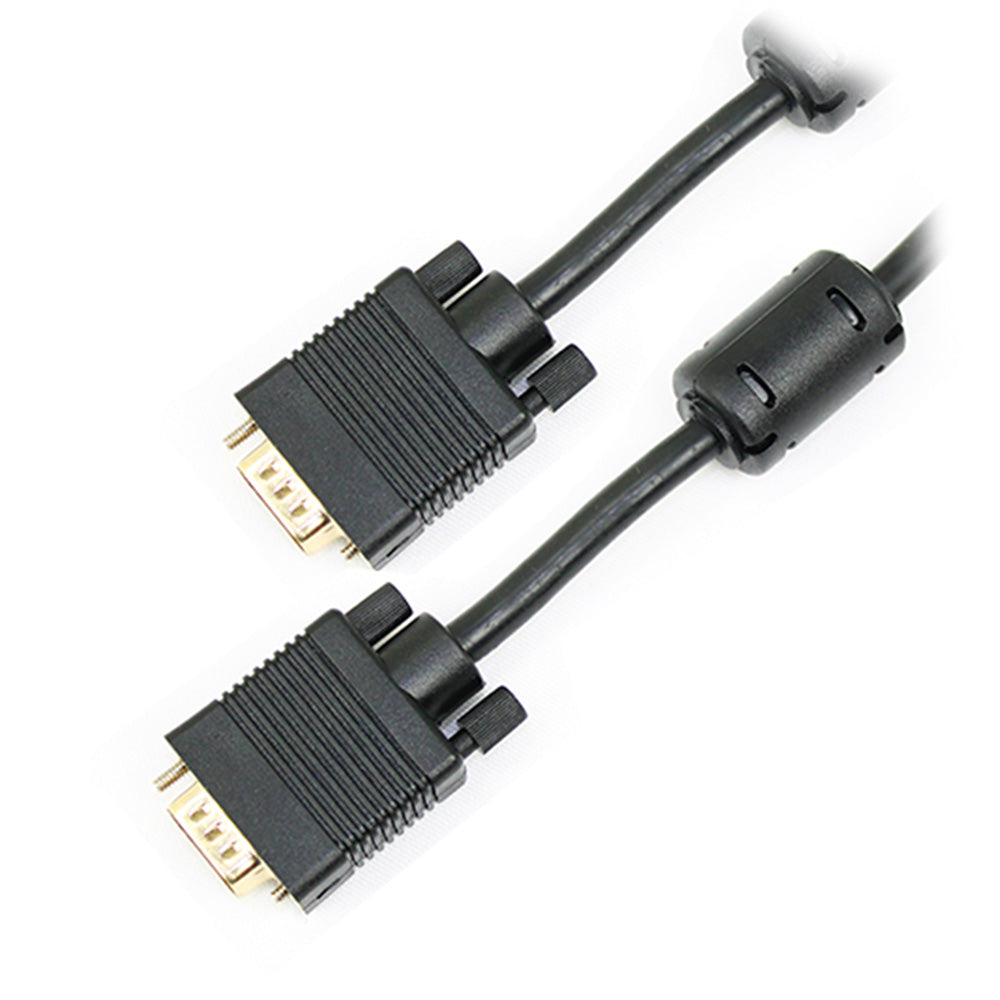 Premium VGA Ferrite True 15 Pin MM, 50ft