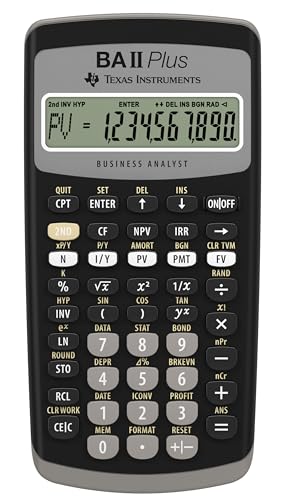 TI Instruments BA II Plus Financial Calculator (Like New)