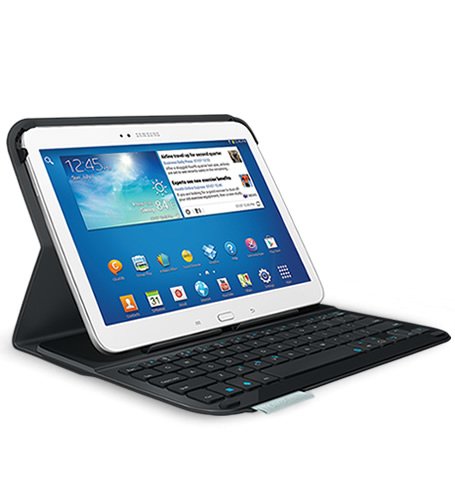 Logitech Folio Ultrathin Keyboard Carbon Black for S310 (Like New)