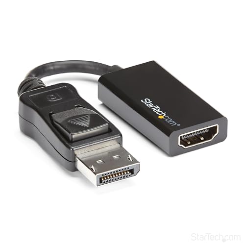 DisplayPort to HDMI Adapter - 4K 60Hz Connect your DP computer to an HDMI displa