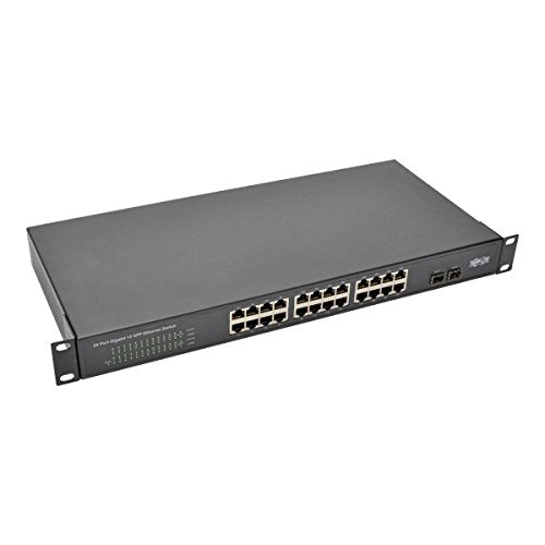 24PORT GIGABIT ENET SWITCH RACKMOUNT UNMANAGED METAL 1U