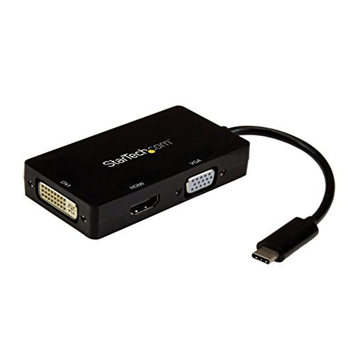 USB-C Multiport Adapter - 3-in-1 USB C to HDMI -DVI or VGA - Keep this USB C a