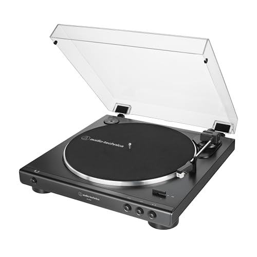 A-T FULLY AUTOMATIC BELT-DRIVE TURNTABLE-BLK