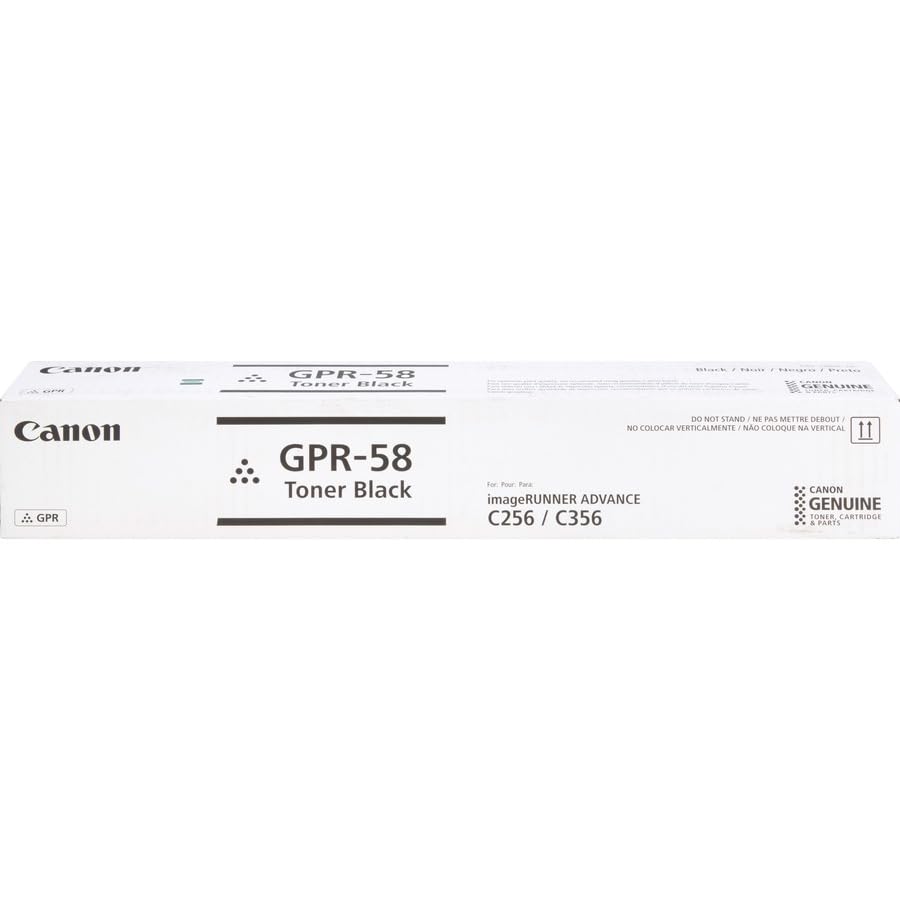 CANON GPR58 BLACK TONER CARTRIDGE FOR USE IN IMAGERUNNER ADVANCE C256IFII III C3