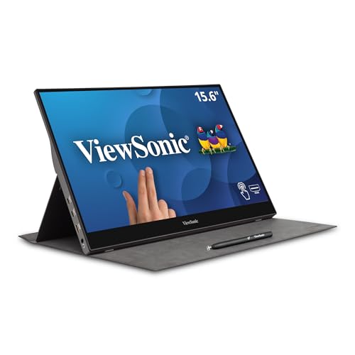 15.6 -Portable Touch Display with FHD 1080p resolution - 2-Way Power with USB