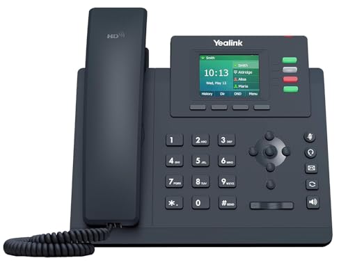 T33G VOIP SIP TELEPHONE - 2 X GIGABIT ETHERNET - 4 X LINE KEYS - POE REQUIRED - AC O