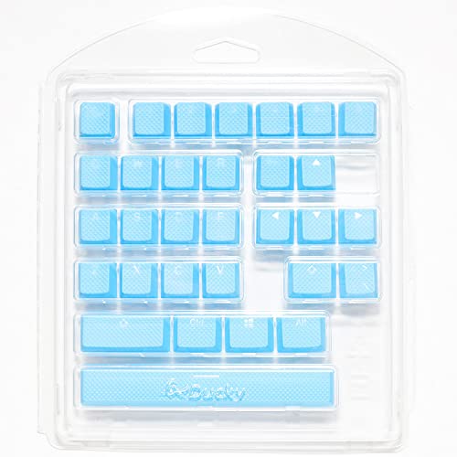 New Rubber Gaming Keycap set - Blue - 31pcs