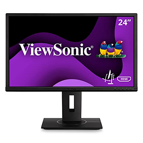 24 - (23.8 viewable) SuperClearIPS Full HD Monitor with Advanced Ergonomics -