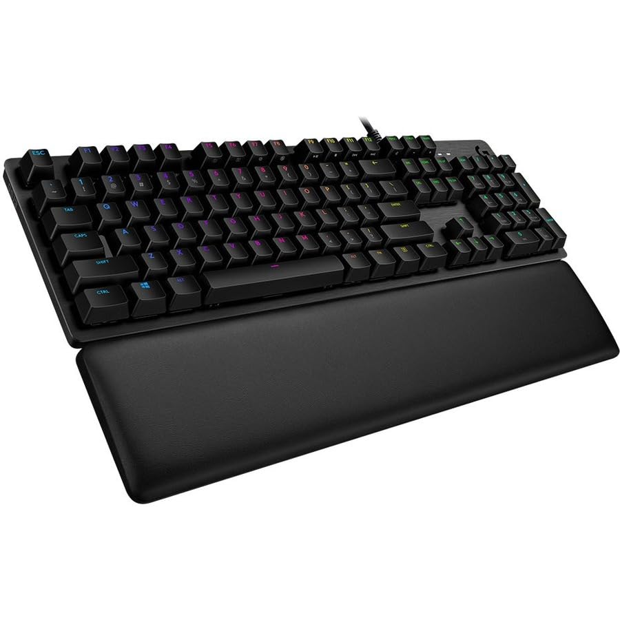 LOGITECH G513 CARBON LIGHTSYNC RGB MECHANICAL GAMING KEYBOARD WITH GX RED SWITCH