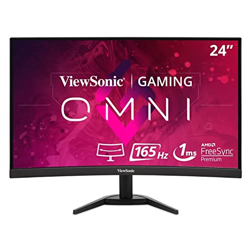 24 165HZ CURVED GAMING MNT1920X1080 RESOLUTION1MS MPRT