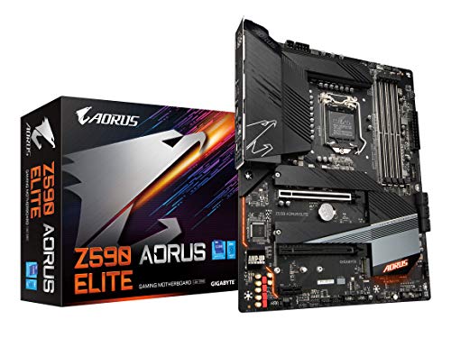 GIGABYTE MB Z590 AORUS ELITE Z590 LGA1200 MAX128GB DDR4 PCIE ATX RETAIL (Like New)