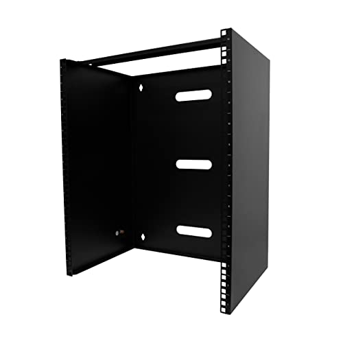 14U WALL MOUNT RACK 14 DEEP FOR 19IN WIDE PATCH PANEL/SWITCH