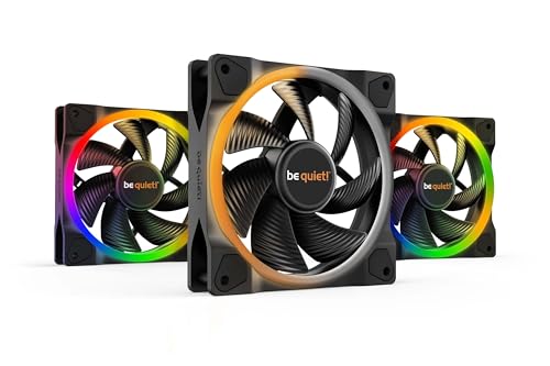 BE QUIET! FAN BL076 LIGHT WINGS 120MM PWM 3XFANS ARGB LED BLACK RETAIL