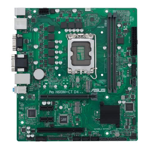 ASUS MB PRO H610M-CT D4-CSM H610 LGA1700 MAX.64GB DDR4 MATX RETAIL