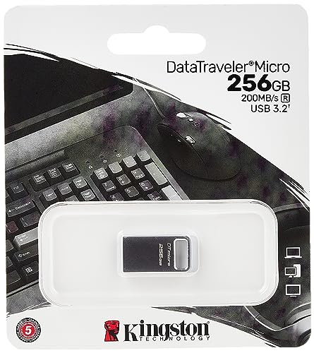 256GB DATATRAVELER MICRO 200MB/S METAL USB 3.2 GEN 1
