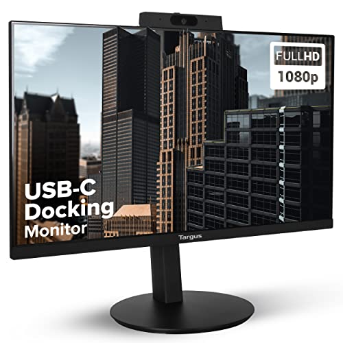 24IN LCD 1920X1080 1080P HDMI USB BLACK DOCKING MONITOR