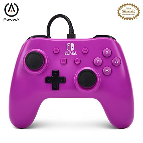 ACCO POWERA WIRED CONTROLLER FOR NINTENDO SWITCH - GRAPE PURPLE