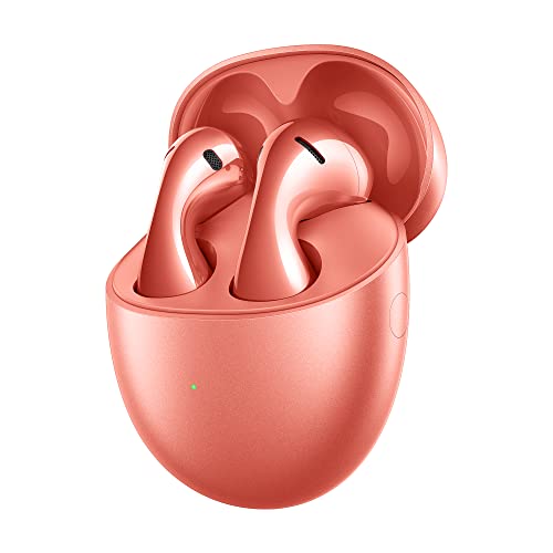 HUAWEI HEADSET 55036455 FREEBUDS 5 WL BT W NOISE CANCELLING CORAL ORANGE RTL (Like New)