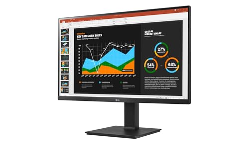 LG 27 INCH IPS ANTI-GLARE BUSINESS MONITOR WITH HDR 10 - USB TYPE C(65W) - DAISY C