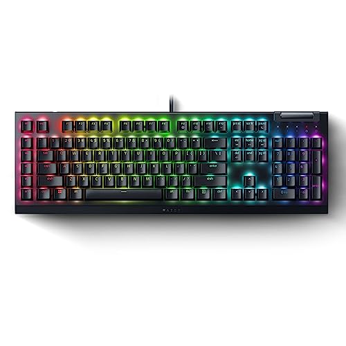 RAZER BLACKWIDOW V4 X GREEN SWITCH MECHANICAL RGB GAMING KEYBOARD