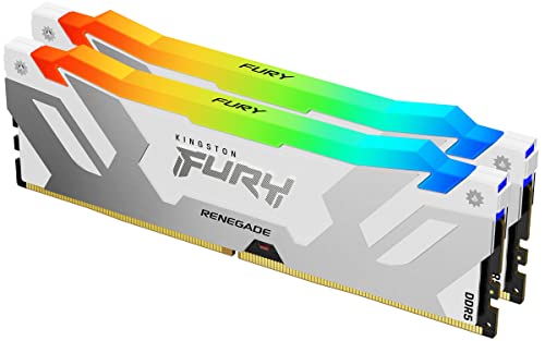 64GB 6400MT/S DDR5 CL32 DIMM (KIT OF 2) FURY RENEGADE RGB WHITE