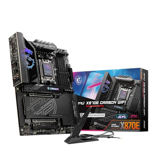 MSI MB X870E CARBON WIFI7 X870E AM5 MAX256GB DDR5 ATX RETAIL