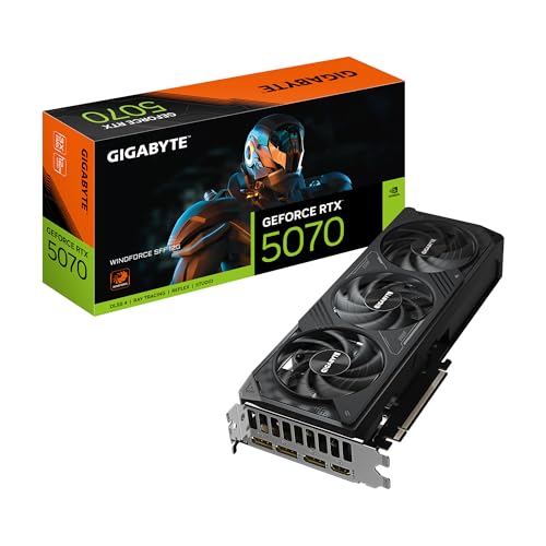 GIGABYTE VCX GV-N5070WF3-12GD GEFORCE RTX 5070 WINDFORCE SFF 12G 12GB GDDR7