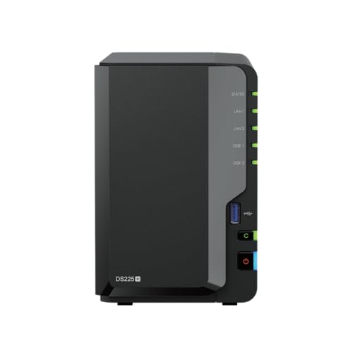 SYNOLOGY NAS DS225+ 2BAY DISKSTATION DISKLESS RETAIL
