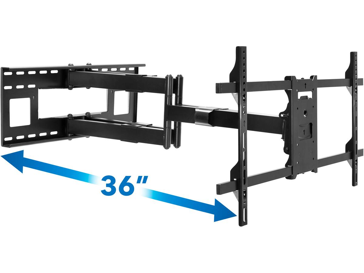 MOUNT-IT EXTRA LONG DUAL ARM TV MOUNT