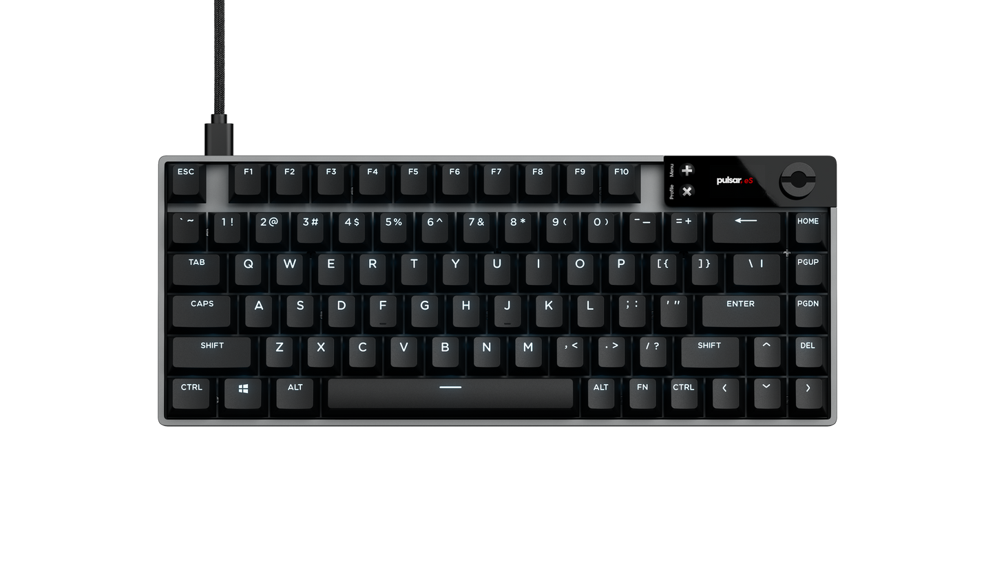 eS HE 70 - Hall Effect Keyboard - Black