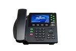 Phone, D65, 6-Line SIP with HD Voice, Gigabit, W.Headset, 4.3 Inch Color Display, Icon Keys