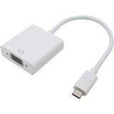 AddOn 9in USB 3.1 (C) Male to VGA Female White Video Adapter