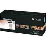 Lexmark Black 9000 Page Yield Toner Cartridge for X264dn X363dn X364dn X364dw Printers X264H80G