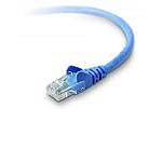 Belkin Snagless CAT5E Patch Cable * RJ45M/RJ45M; 25 Blue ( A3L791b25-BLU-S )