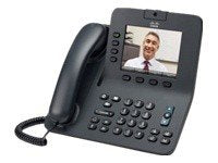 Cisco Unified IP Phone 8945, Slimline Handset CP-8945-L-K9= (5" Display, Video Conferencing, POE)