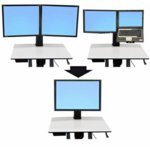 Workfit-C Convert-to-Single Hd Kit from Dual Or LCD & Laptop