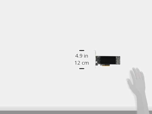 Dual-Port 10Gb PCIe Network Card with 10GBASE-T & NBASE-T - 2 x RJ45 - Dual NIC Card
