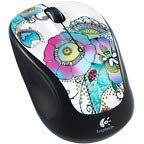 Logitech - M325C Collection Wireless Optical Mouse - Lady On The Lily