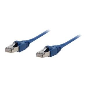 30ft Cat6a Blue Gigabit Rj45 Patch Cable Molded Snagless