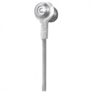 LaceII Stereo Earphones with in-Line Mic White