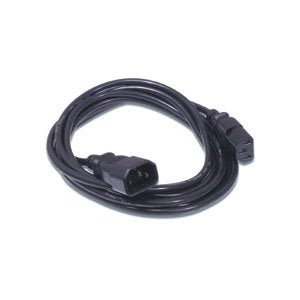 2K46091 - C2G 3ft Computer 18 AWG Power Cord Extension (IEC320C14 to IEC320C13)