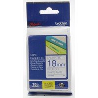 Brother Tz Lettering Label Tape - 0.75 Width - 1 Each - White