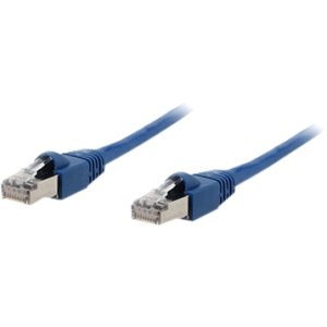 15ft Cat6a Blue Gigabit Rj45 Patch Cable Molded Snagless