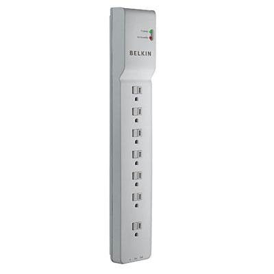 BELKIN BE107200-06 7-Outlet Home/Office Surge Protector with Telephone/Modem Pro