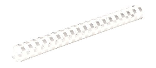 Fellowes 52419 Plastic Combs-1-Inch, 200 Sheets, White, 50 Pack