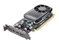Graphics Card - Quadro P620-2 GB GDDR5 Low Profile - 4 x Mini DisplayPort - for ThinkStation P320 30BJ, 30BK, 30BS; P330 30C7, 30C8, 30CA; P330 (2nd Gen) 30D2