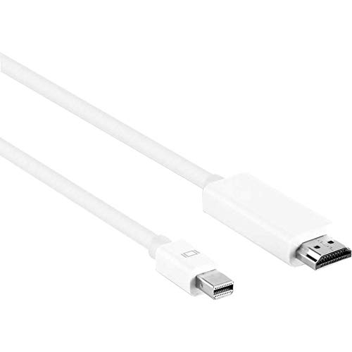 Axiom Mini DisplayPort Male to HDMI Male Adapter Cable 6ft