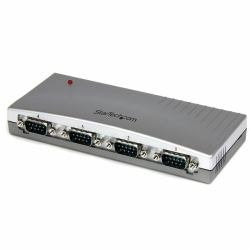 Startech Add Four Rs232 Serial Ports To Any Notebook Or Desktop Computer Using A Single U