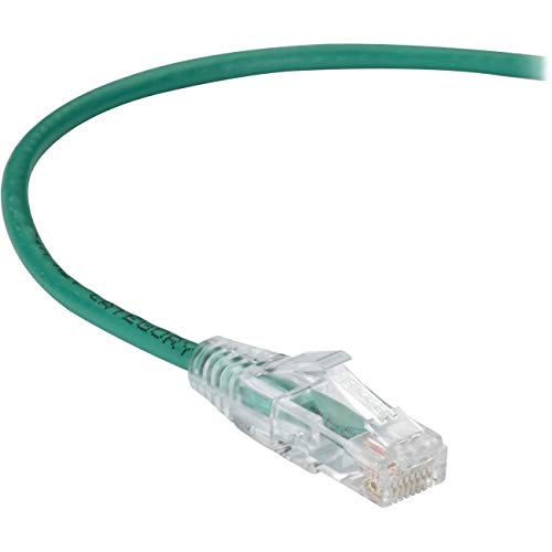 BLACK BOX NETWORK SRV - Slim-NET CAT6A Patch Cable Green 7FT
