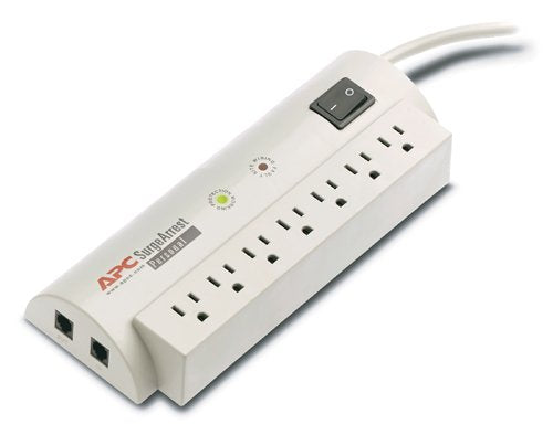 APC PER7T Personal Surge Arrest Protector with Telephone